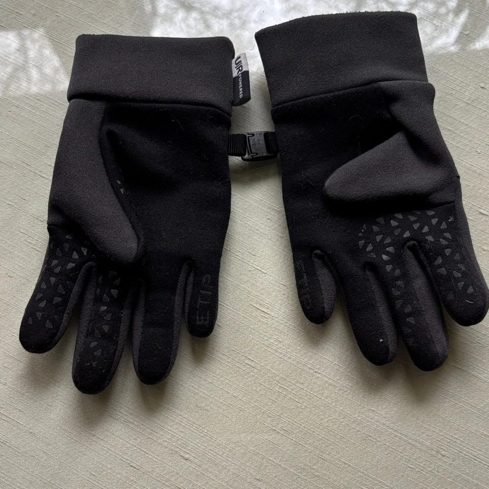 The North Face Kids sz S Black ETip Gloves